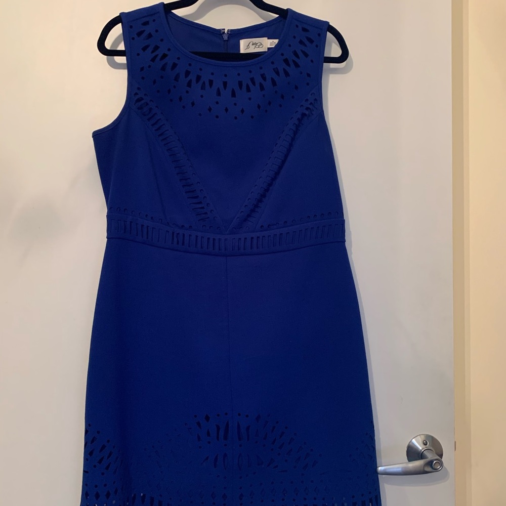 Blue Cocktail Dress